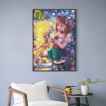 期間限定大幅値下げ！　ソマリと森の神様　キャンバスアート　サイン入り おまけ付き ステンドアート ジグソーパズル ぎゅっと266ピース 「恋する心の